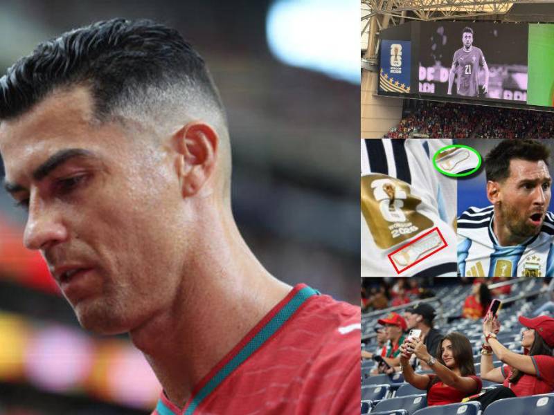 Cristiano Ronaldo no pudo en su debut en el Mundial 2026 y vio como su equipo fue frustrado por RD Congo. Se fue molesto y este es el motivo. Este fue el parche que compartió junto a Messi.