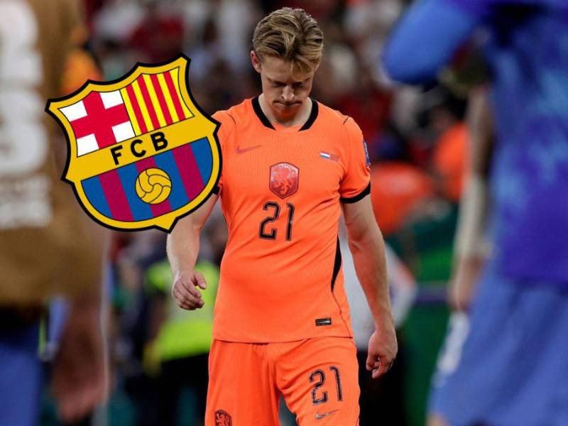 Frenkie de Jong sufre una rotura del ligamento lateral interno de la rodilla derecha.
