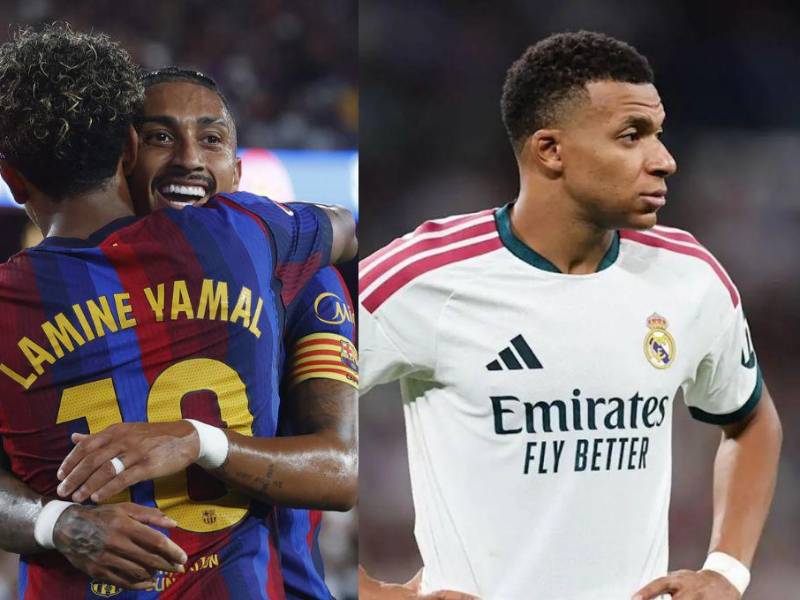 Kylian Mbappé y Lamine Yamal se fueron en blanco.