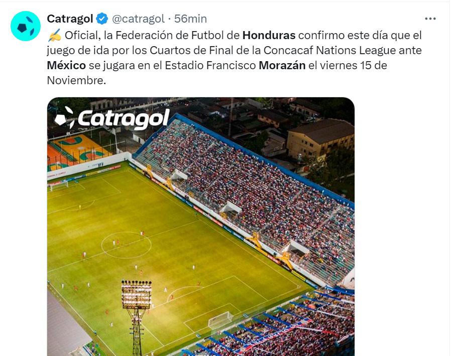 “Hacer que el estadio Morazán vuelva a sepultar a los mexicanos”: así informa la prensa de Honduras y México sobre el juego de ida