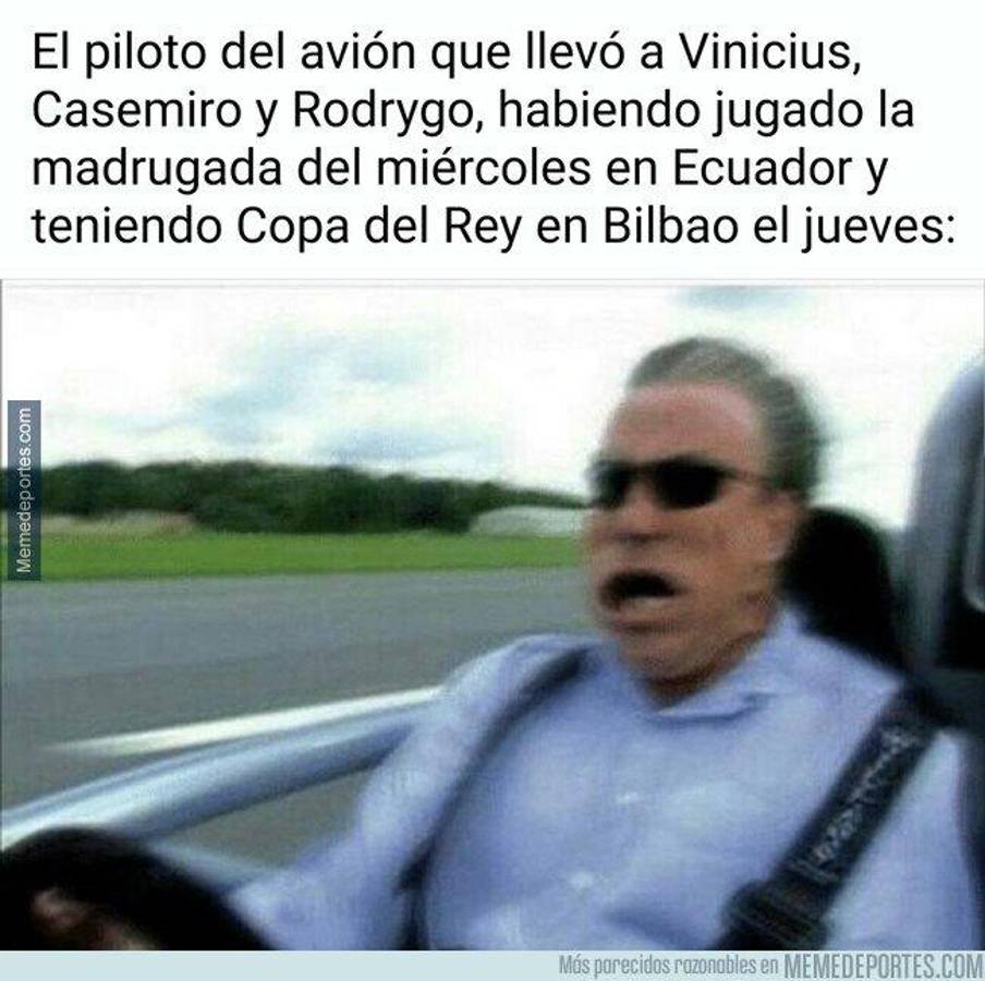 Los memes destrozan al Real Madrid tras ser eliminados de la Copa del Rey por el Athletic Bilbao