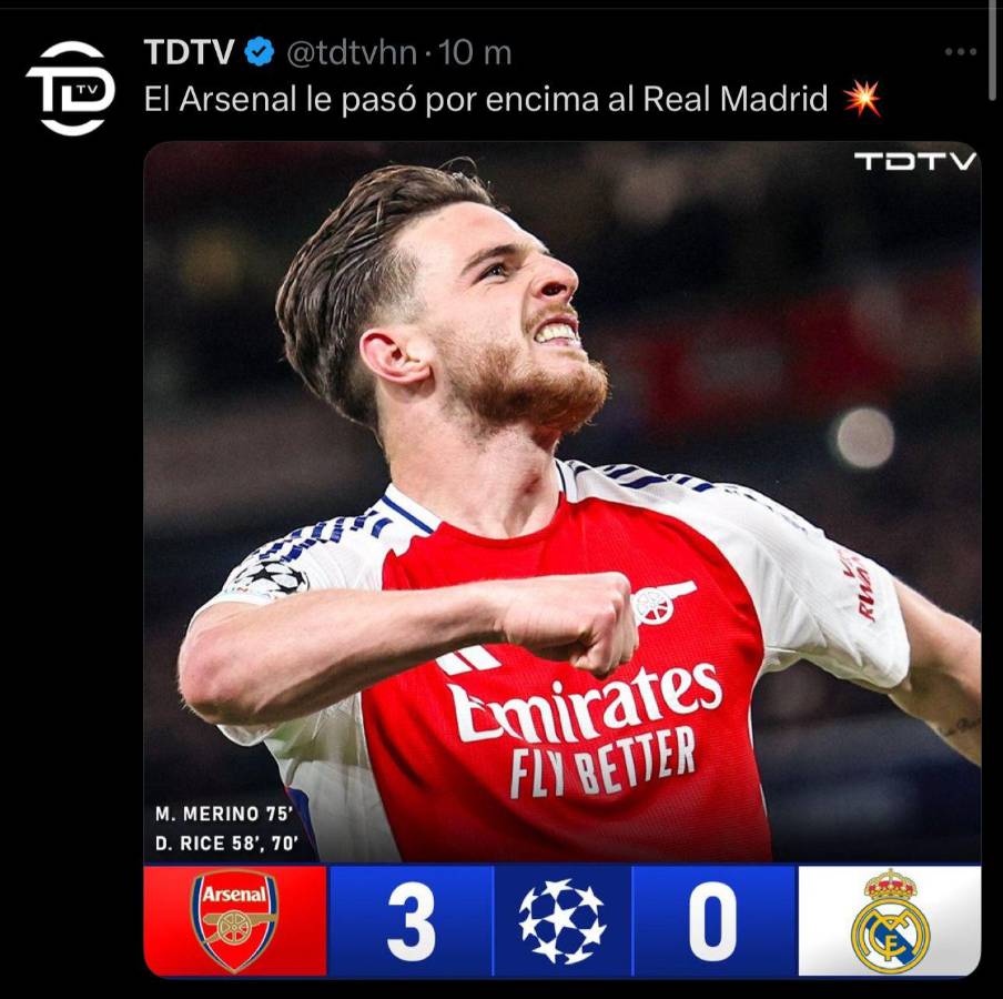 Desmantelaron a Ancelotti está eliminado fritos: así reacciona la prensa a la humillación del Arsenal ante Real Madrid