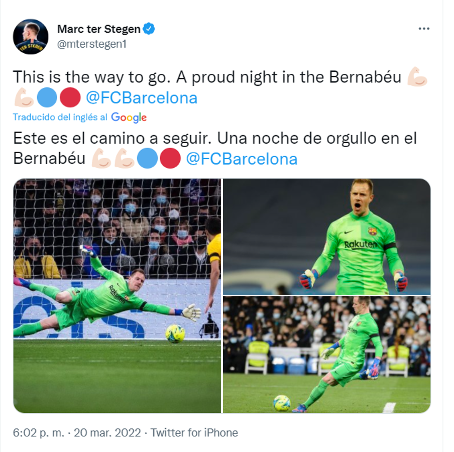 El ‘temible’ mensaje de Piqué y dardo de Aubameyang: así reaccionaron los jugadores del Barça tras golear al Real Madrid