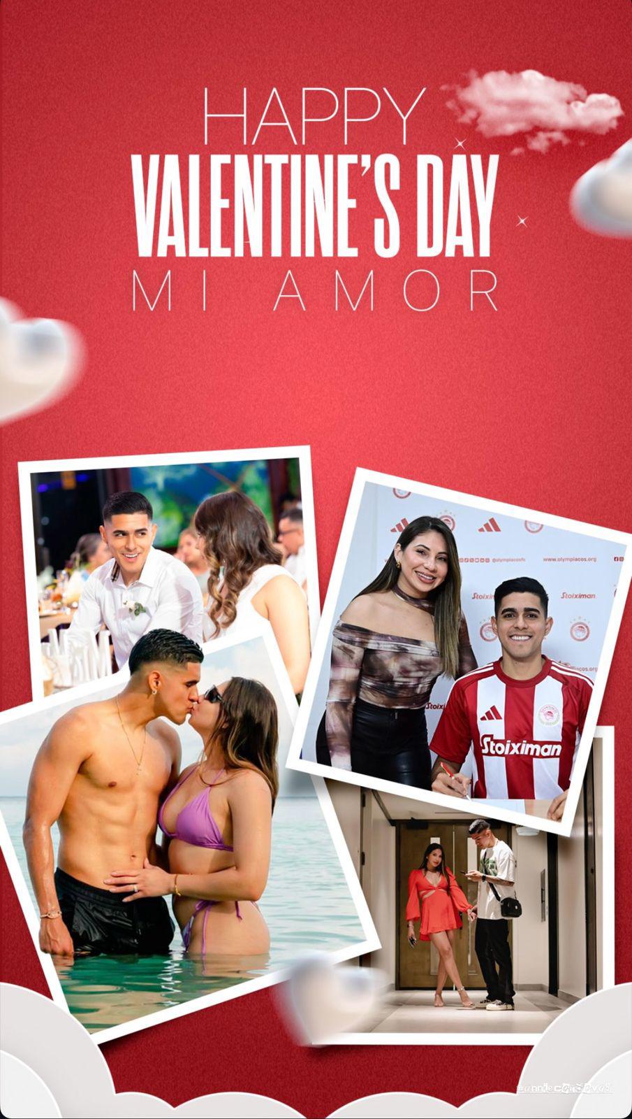 “Happy Valentine’s”, “Mi eterna enamorada”: los mensajes de los futbolistas hondureños por el día de los enamorados