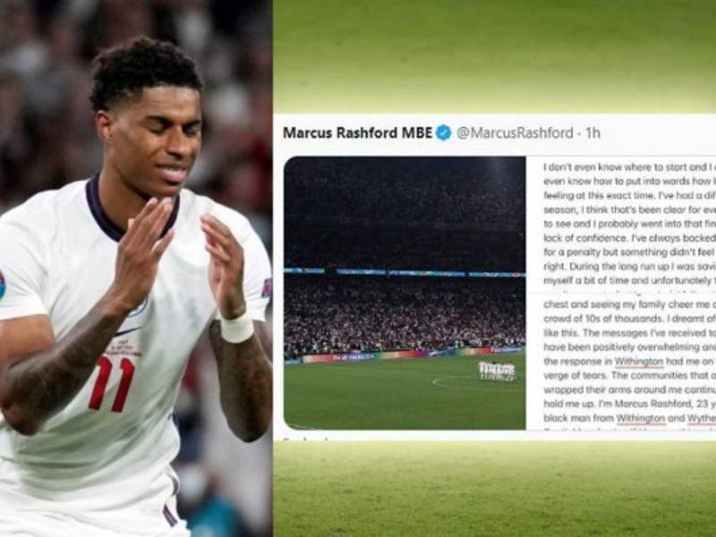 'Soy Marcus Rashford, 23 años. Hombre negro de Withington...'
