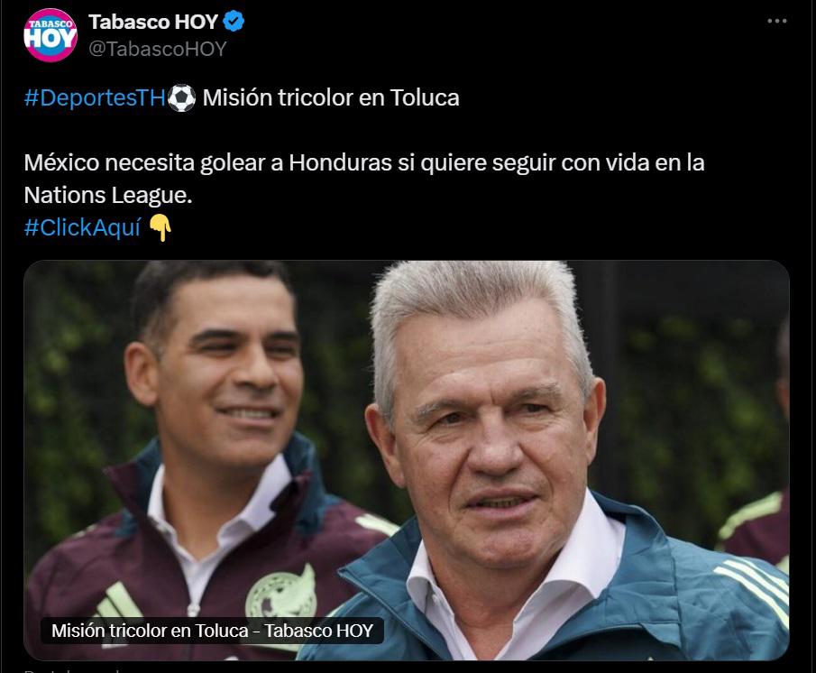 Vasco Aguirre está en polémica, Chino Huerta recibe dardo y la Selección Mexicana saca la calculadora frente a Honduras: dice la prensa azteca