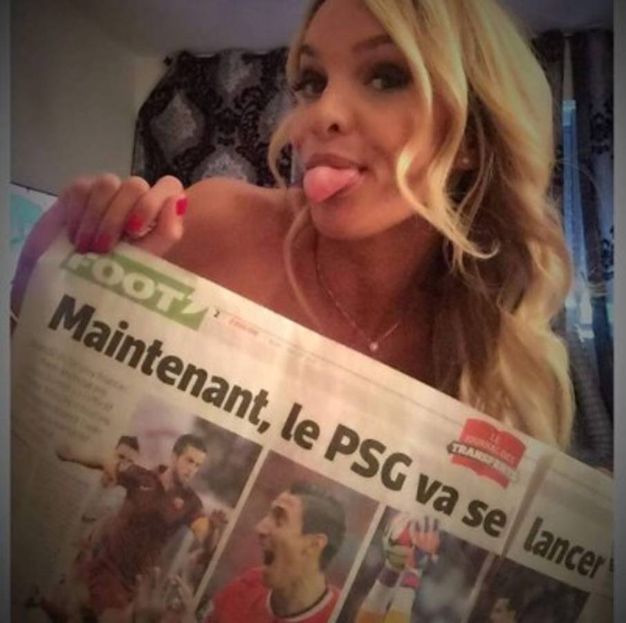 Virginie Caprice y su manera más sexy de dar los pronósticos en la Eurocopa 2016