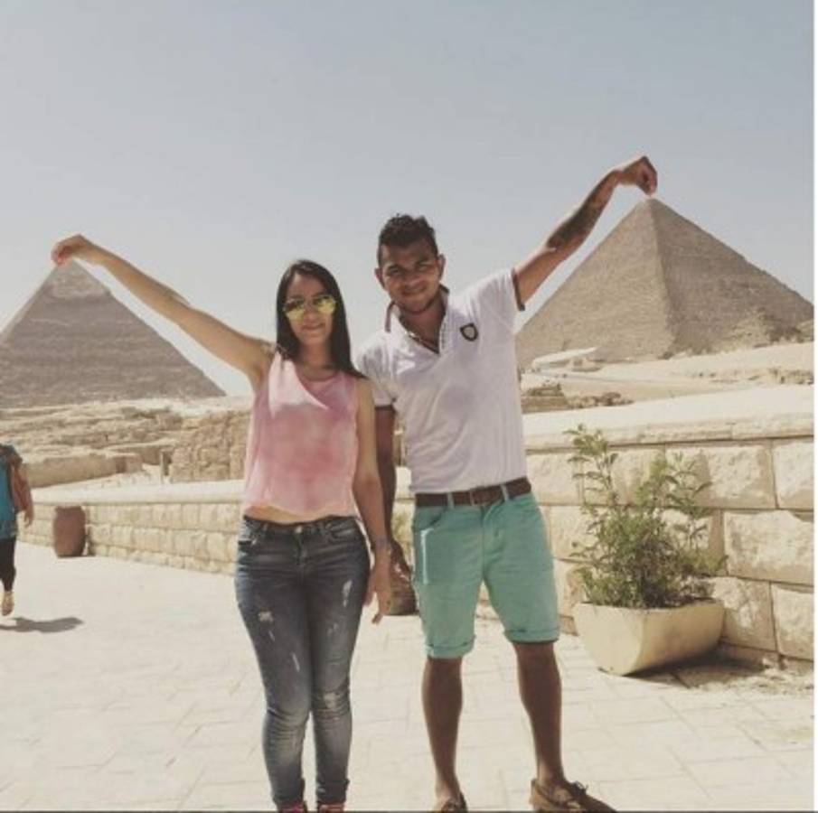 FOTOS: Mario Martínez ya disfruta su estadía en El Cairo, Egipto