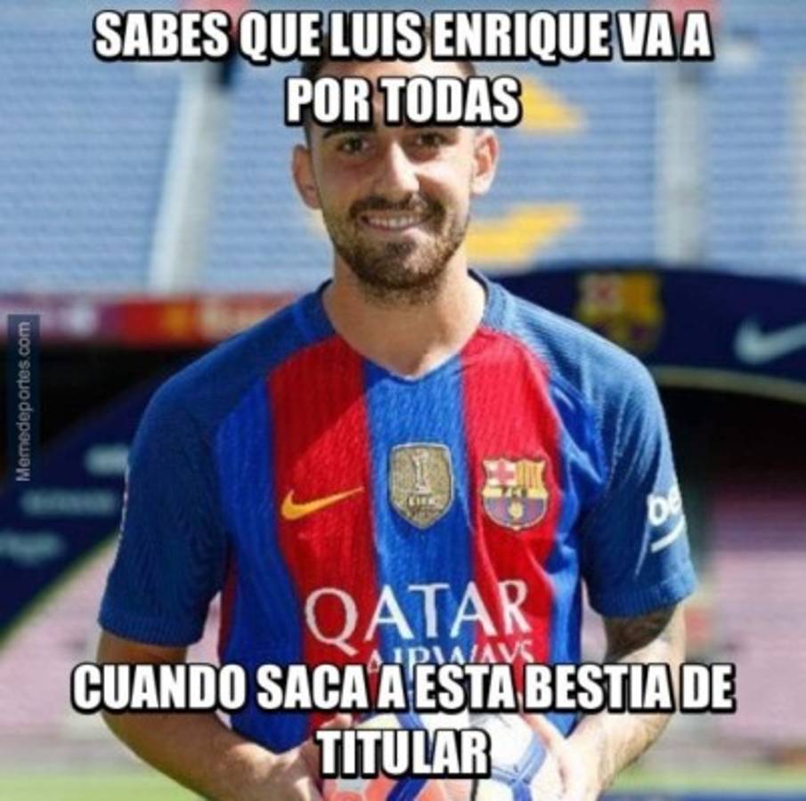 ¡Paco Alcácer, protagonista de crueles memes por su gol!