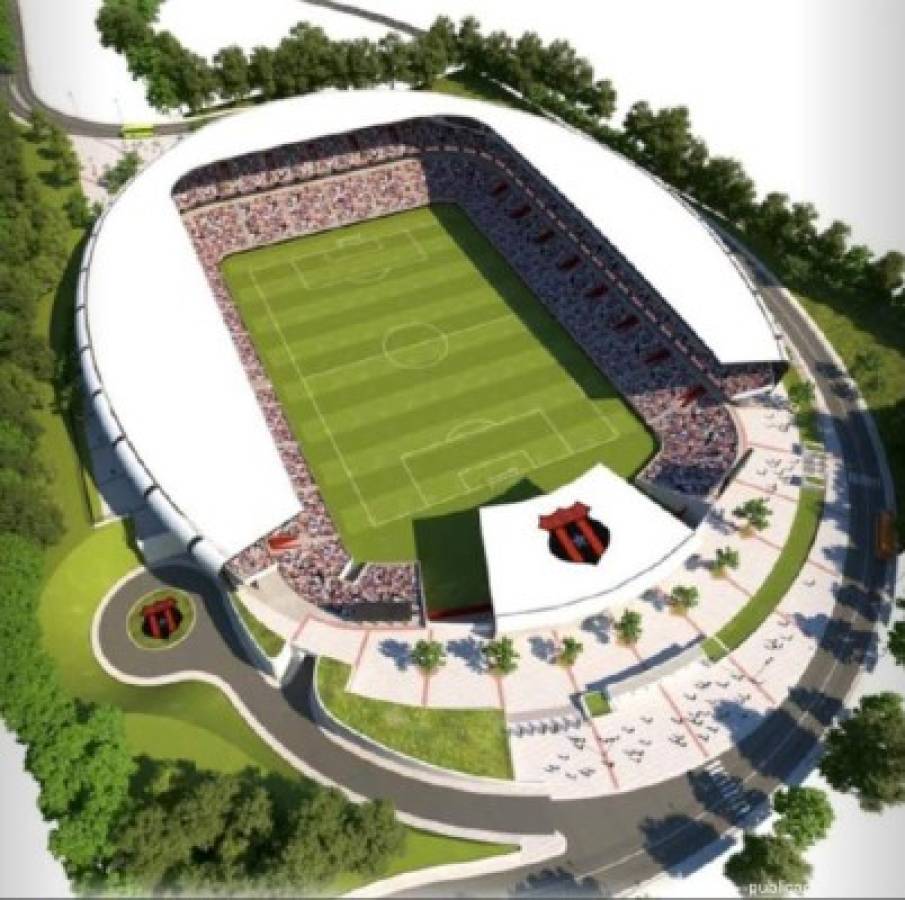 El moderno estadio que buscará construir Alajuelense de Costa Rica