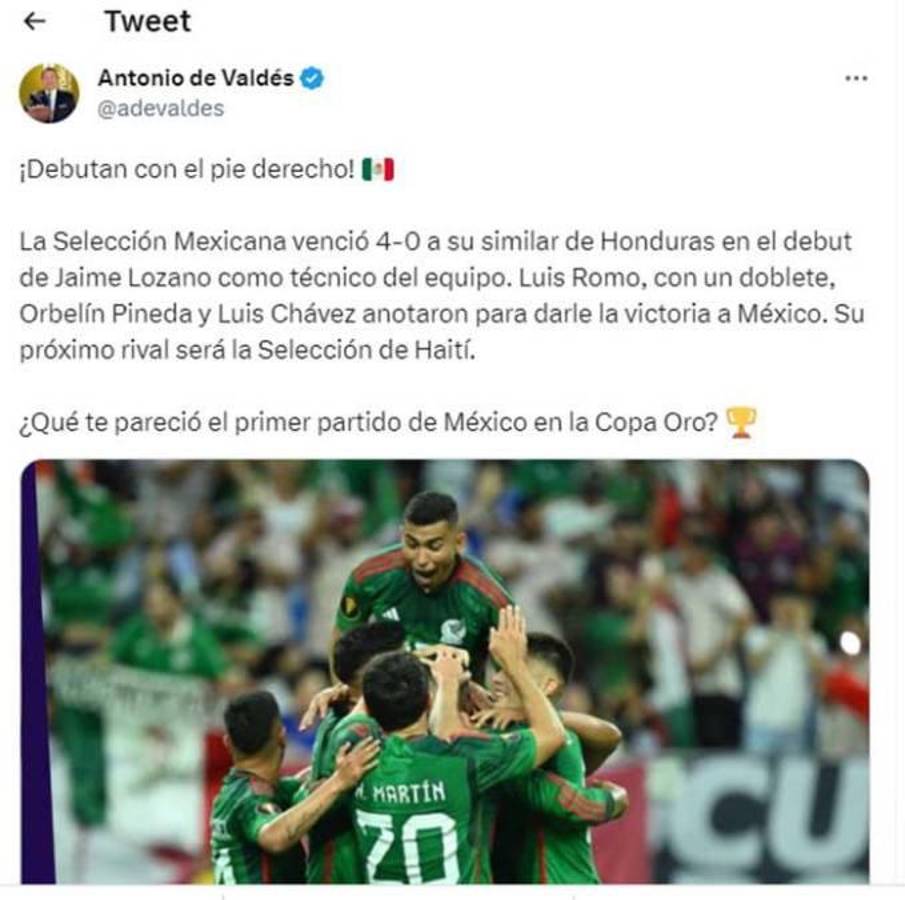 “Honduras no es parámetro”, “son una lágrima” y “no hay progreso”: La reacción de la prensa de México tras la paliza en Copa Oro