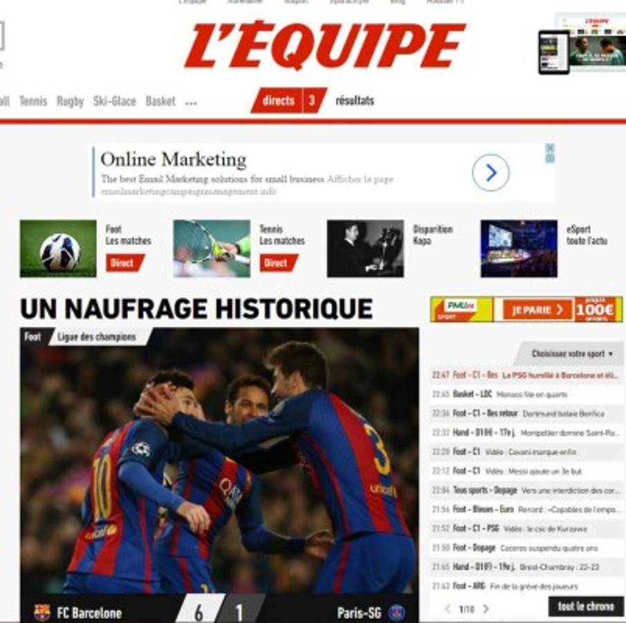 La prensa mundial se rinde al Barcelona: 'Proeza, apoteósico, grande el Barça'