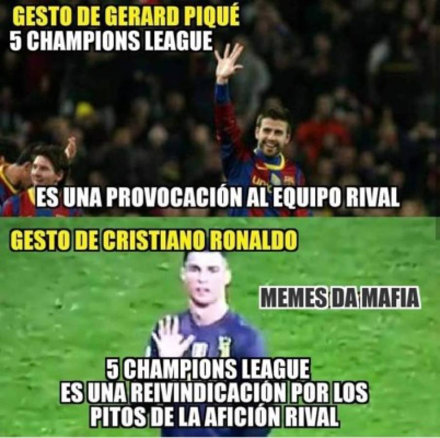 Memes: Gestos polémicos de Cristiano Ronaldo y Simeone hacen explotar las redes sociales