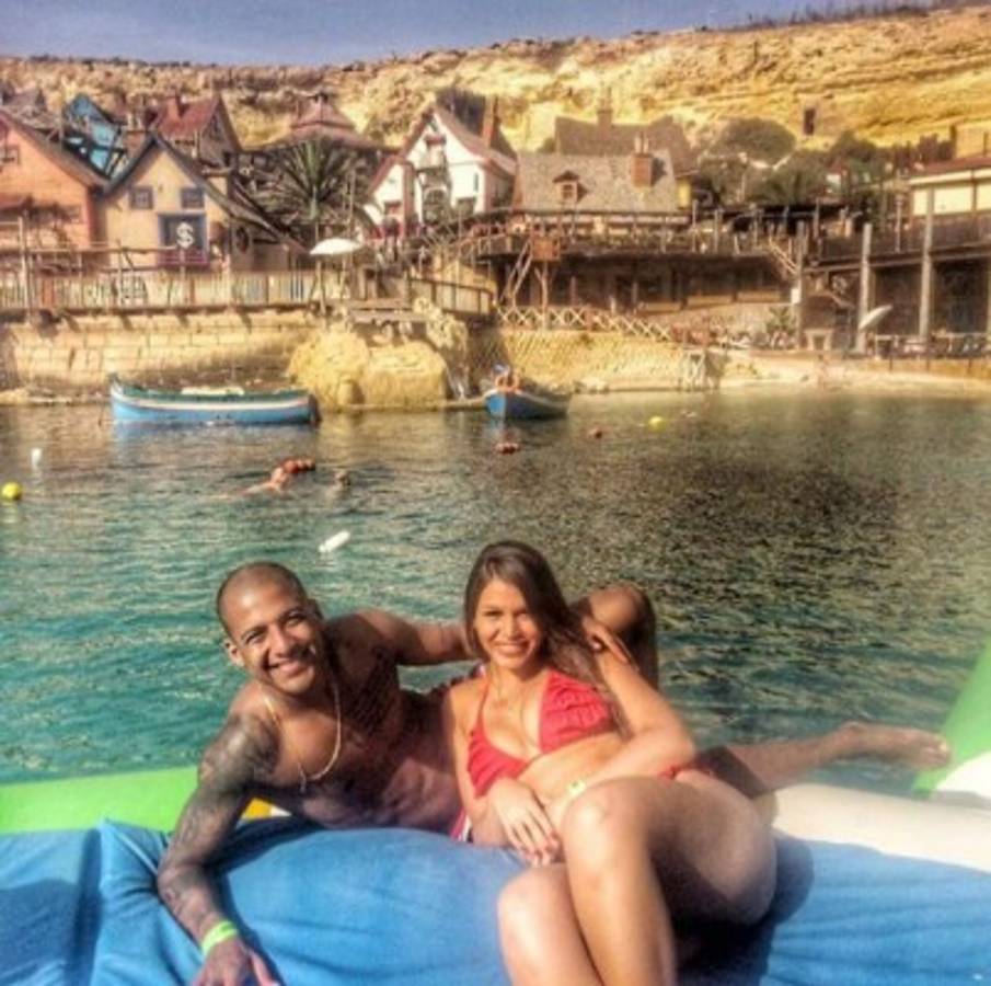 Ohrane, la brasileña infartante que conquistó a Leandro Motta, jugador de Olimpia