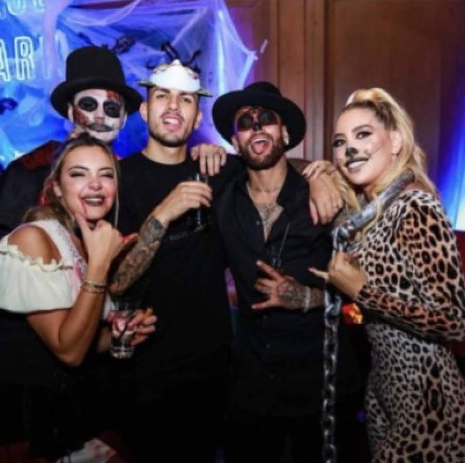 ¿Y Messi? Así fue la fiesta que montaron los jugadores del PSG por Halloween; Keylor no se la perdió