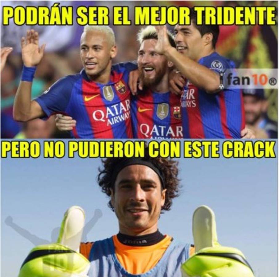 Memes del Barcelona-Granada la emprenden con Cristiano y 'Memo' Ochoa