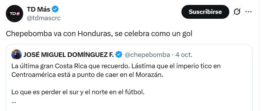 ChepeBomba dio su pronóstico del Honduras vs Costa Rica en eliminatoria y ticos rezan por futbolista lesionado: Kendal Waston tiene 52 goles