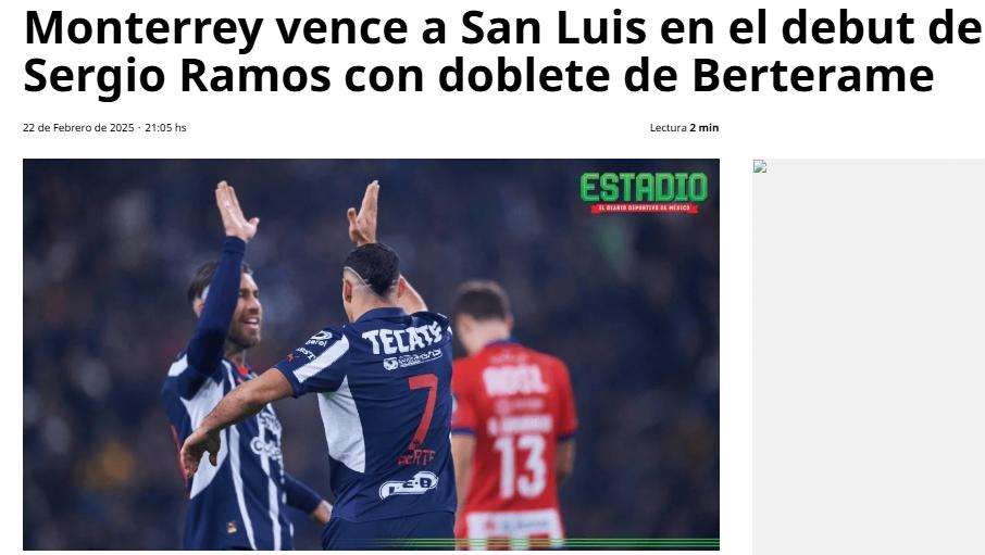 “Puede terminar como delantero”: prensa de México se rinde ante Sergio Ramos tras su debut y Faitelson sorprende