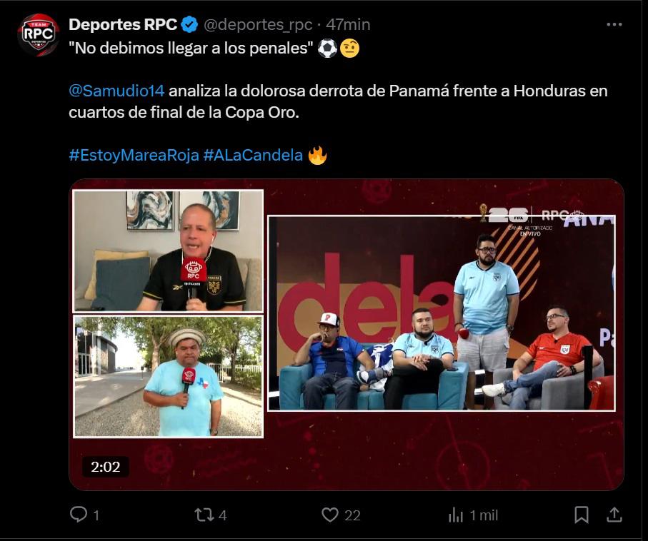 Faitelson reacciona al pase de Honduras a semifinales y ChepeBomba sufre con Panamá: bocones, a cerrar la boquita