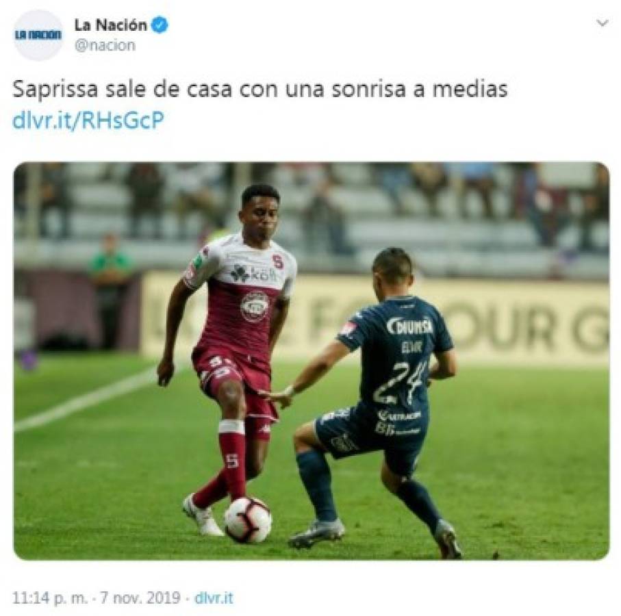 ¡Escépticos! Lo que dicen los medios ticos tras la victoria de Saprissa ante Motagua