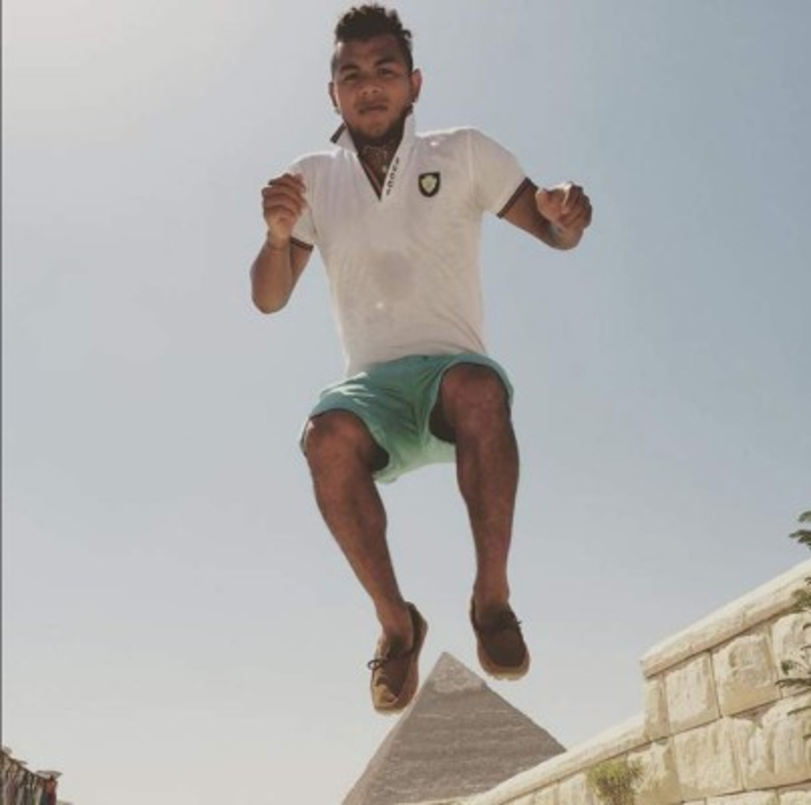 FOTOS: Mario Martínez ya disfruta su estadía en El Cairo, Egipto