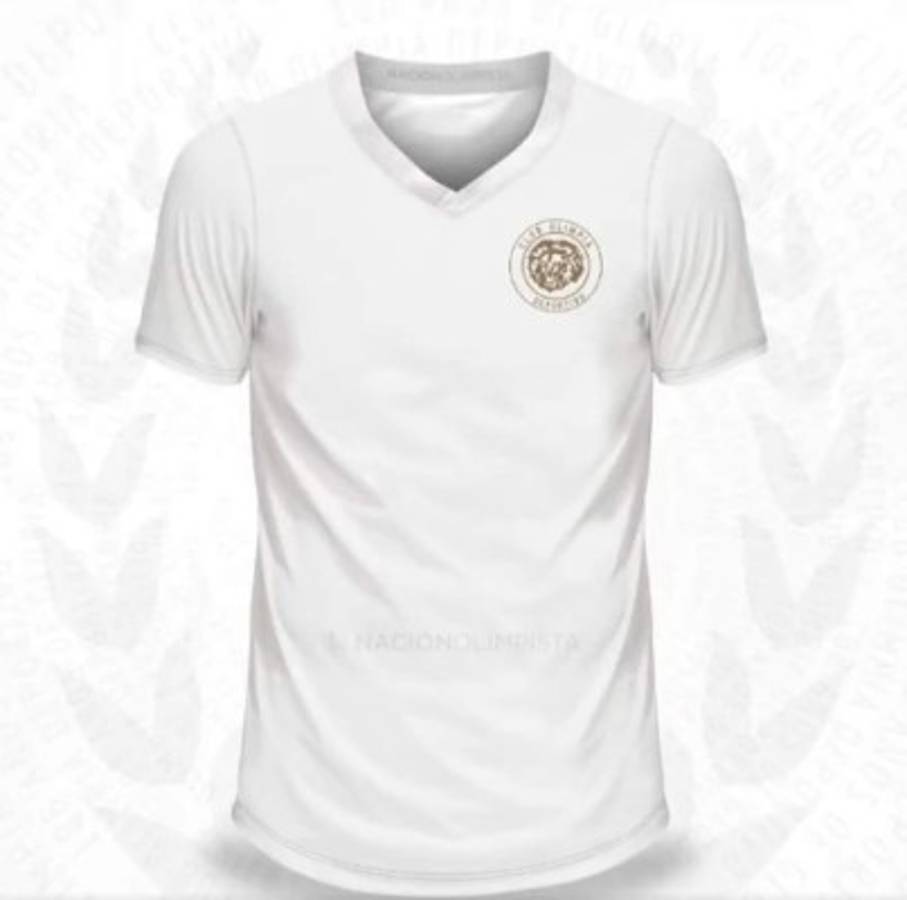 Con una de béisbol: Las camisas de local que ha usado Olimpia en sus 108 años de existencia