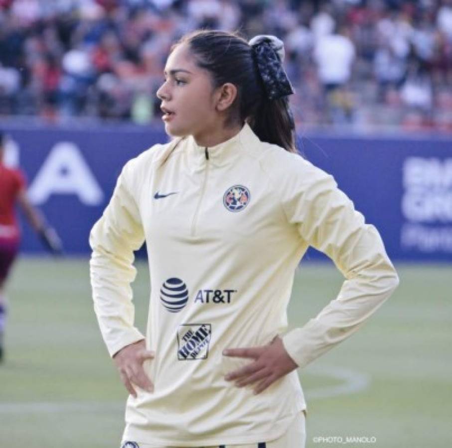 Jana Gutiérrez, la preciosa jugadora del América que enamora en México