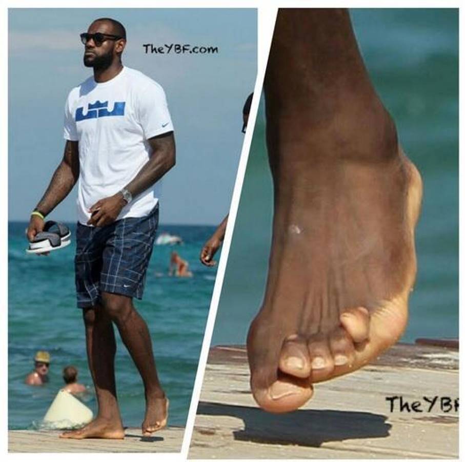 ¡Al descubierto! Así son los pies más feos de algunos deportistas reconocidos a nivel mundial; los de CR7 y Lebron son horribles