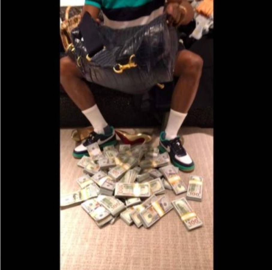 Los extravagantes lujos de Mayweather en la cuarentena: Dulceria en casa y cuenta su dinero