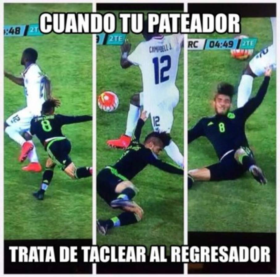 MEMES: Redes sociales se incendian con el México-Costa Rica