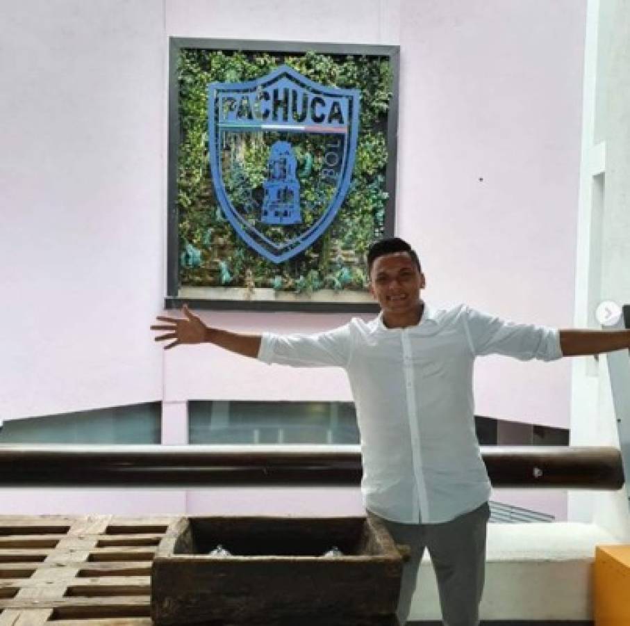 Las primeras horas de Denil Maldonado como jugador del Pachuca de México
