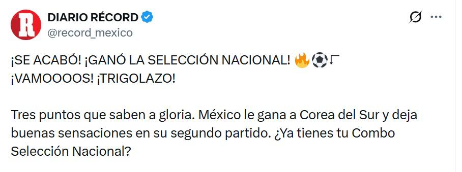 No vi avance: Faitelson cruel con México y prensa celebra a medias ante Corea