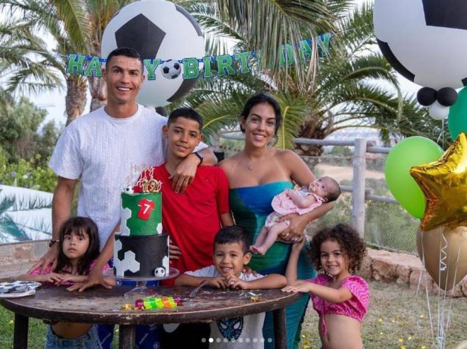 Las imágenes más íntimas de las vacaciones de Cristiano Ronaldo y Georgina Rodríguez en una exclusiva villa en Mallorca