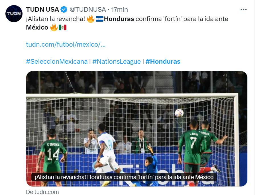 “Hacer que el estadio Morazán vuelva a sepultar a los mexicanos”: así informa la prensa de Honduras y México sobre el juego de ida