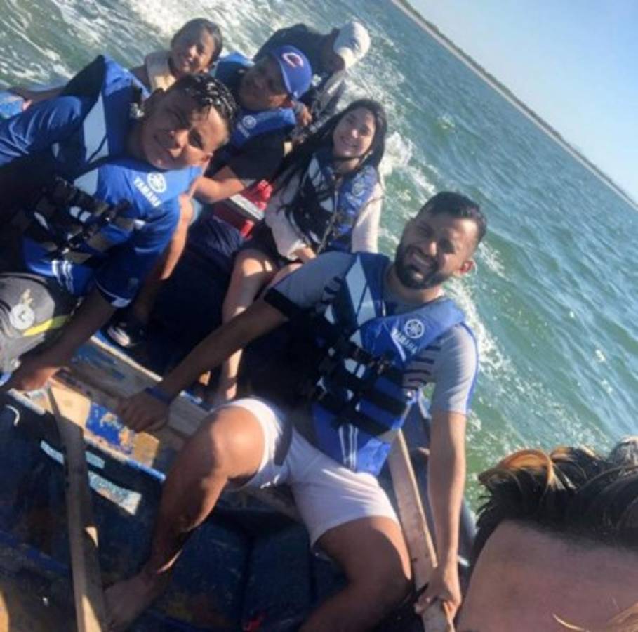 Fotos: Así disfrutan los jugadores de Honduras en la víspera del año nuevo