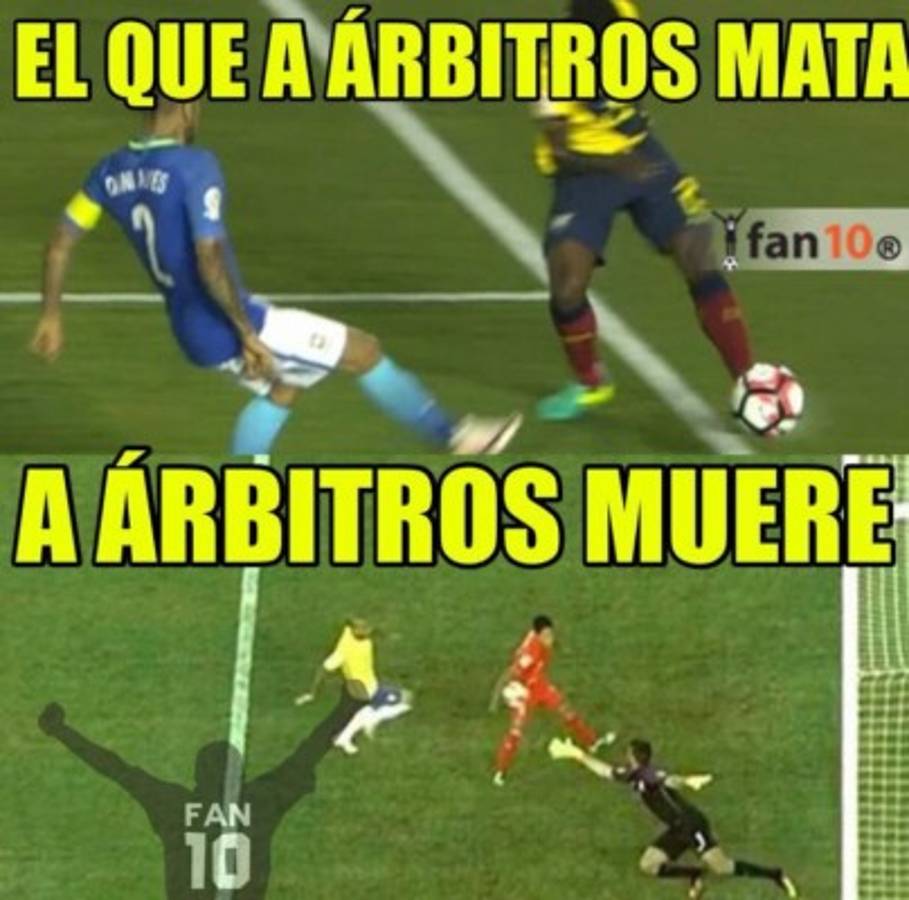 Los mejores memes tras la eliminación de Brasil en la Copa América Centenario