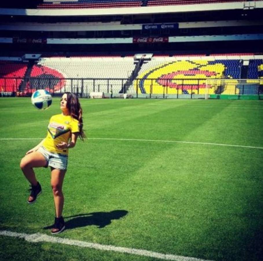Patty López, la periodista mexicana hincha del América