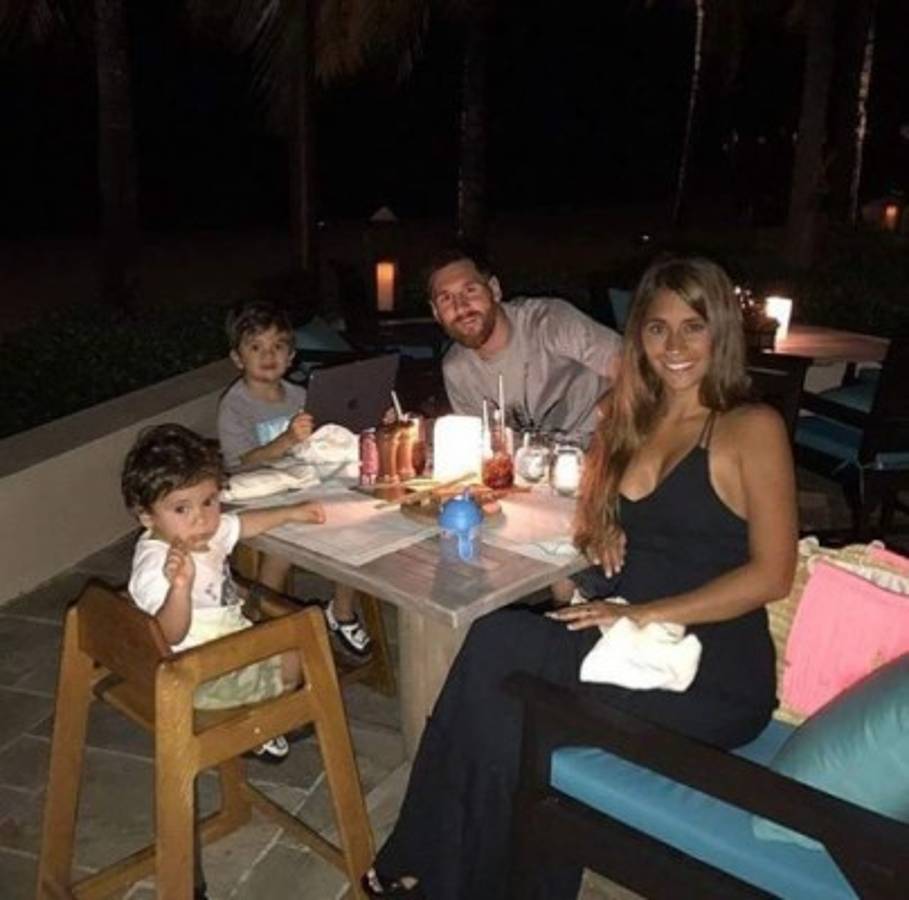 Así fue la luna de miel de Messi y Antonella Rocuzzo en Antigua y Barbuda