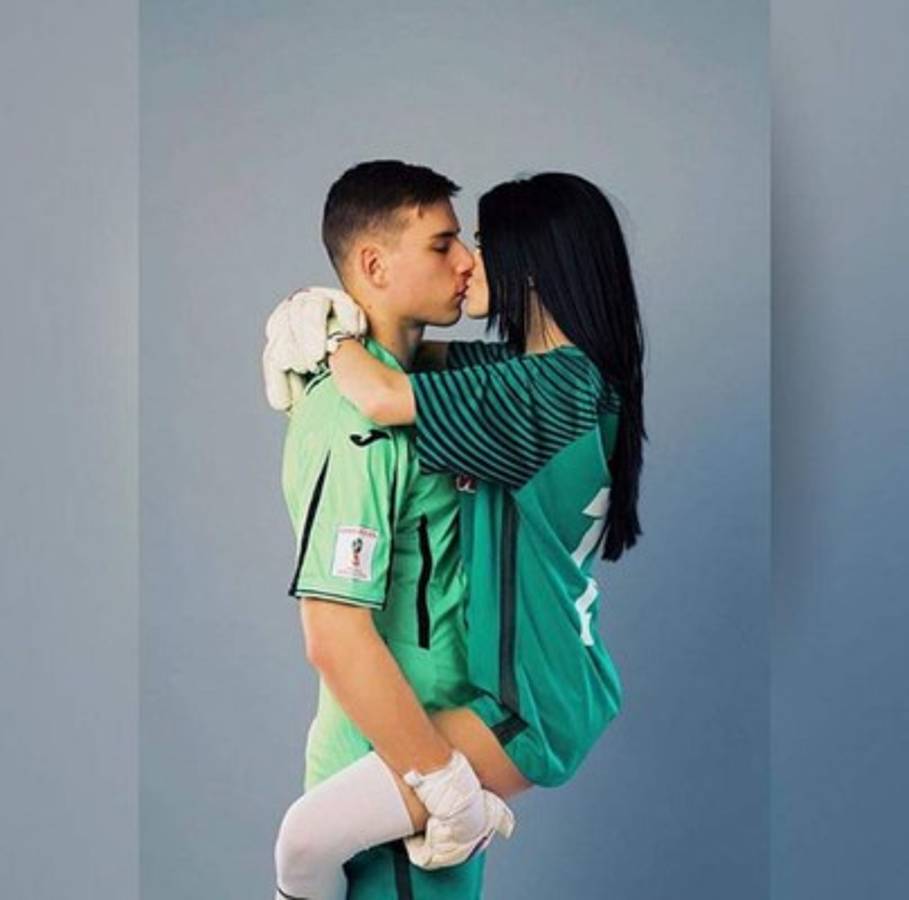 Una forma original de pedir matrimonio: Andriy Lunin, portero del Real Madrid se compromete  