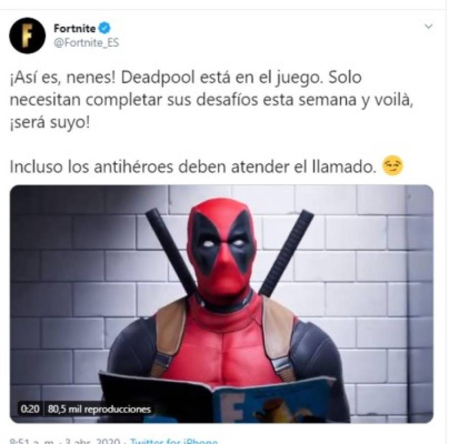 Desanimarse Humedad Manto Cómo conseguir el skin de Deadpool en Fortnite