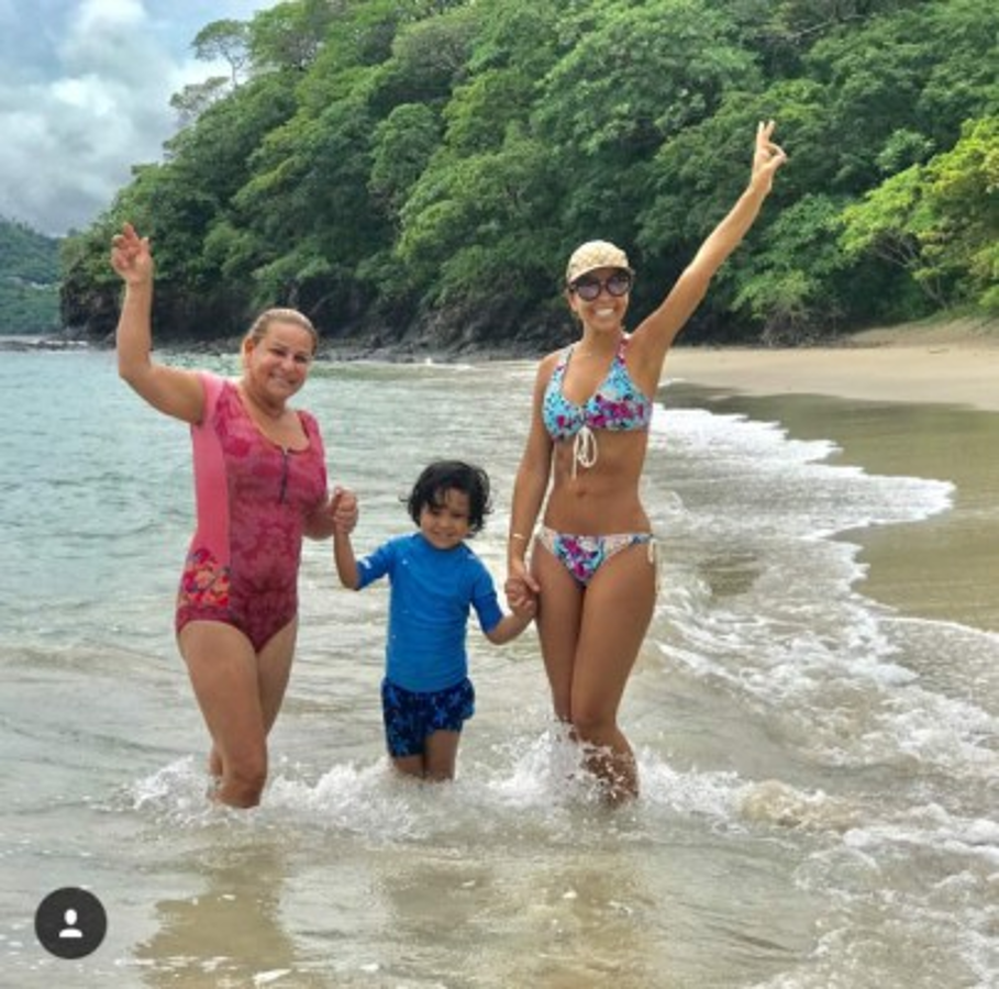 Las ardientes fotos de Andrea Salas, la esposa de Keylor Navas