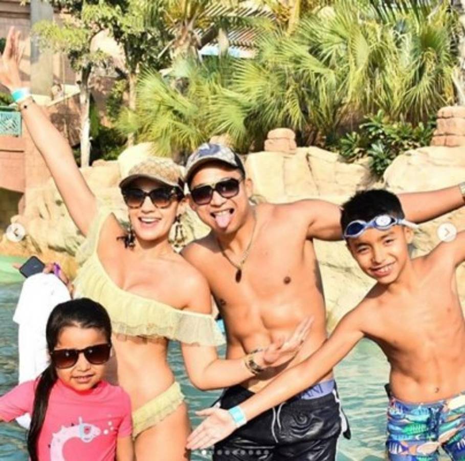 La sexy esposa de Emilio Izaguirre deslumbra en Dubai con su figura