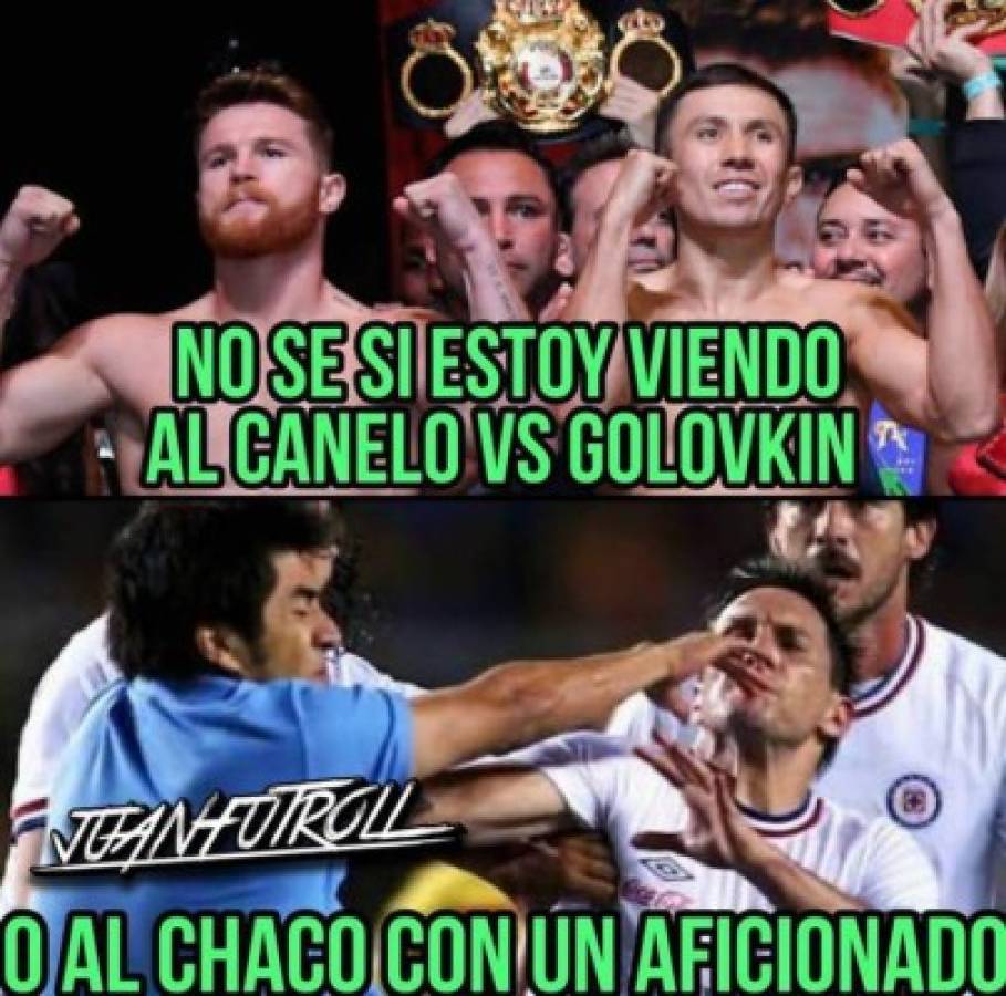 Los divertidos memes que deja la pelea entre Canelo Álvarez y Golovkin