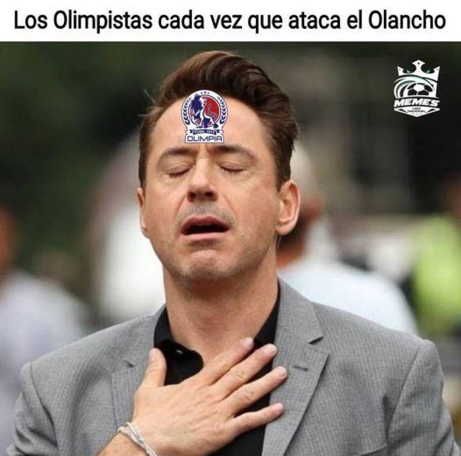 Los divertidos memes que dejó la gran final de ida entre los Potros de Olancho y Olimpia; nadie se salva