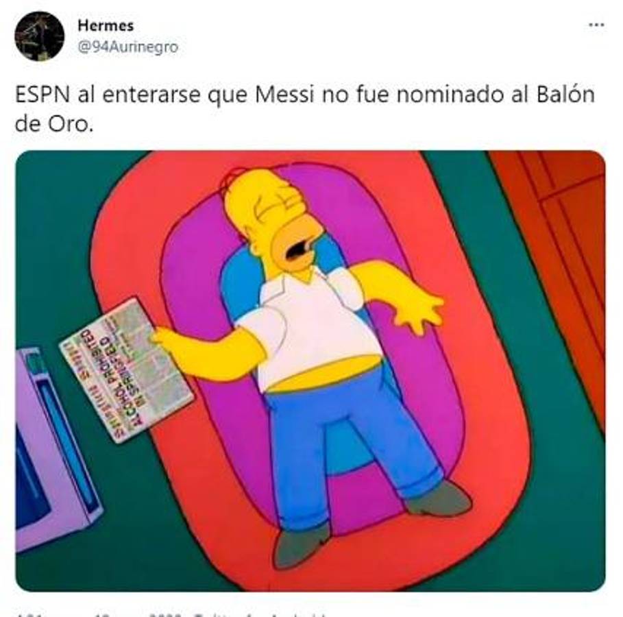 Para reír: Los jocosos memes que dejó la no nominación de Messi al Balón de Oro 2022; No perdonan a los franceses