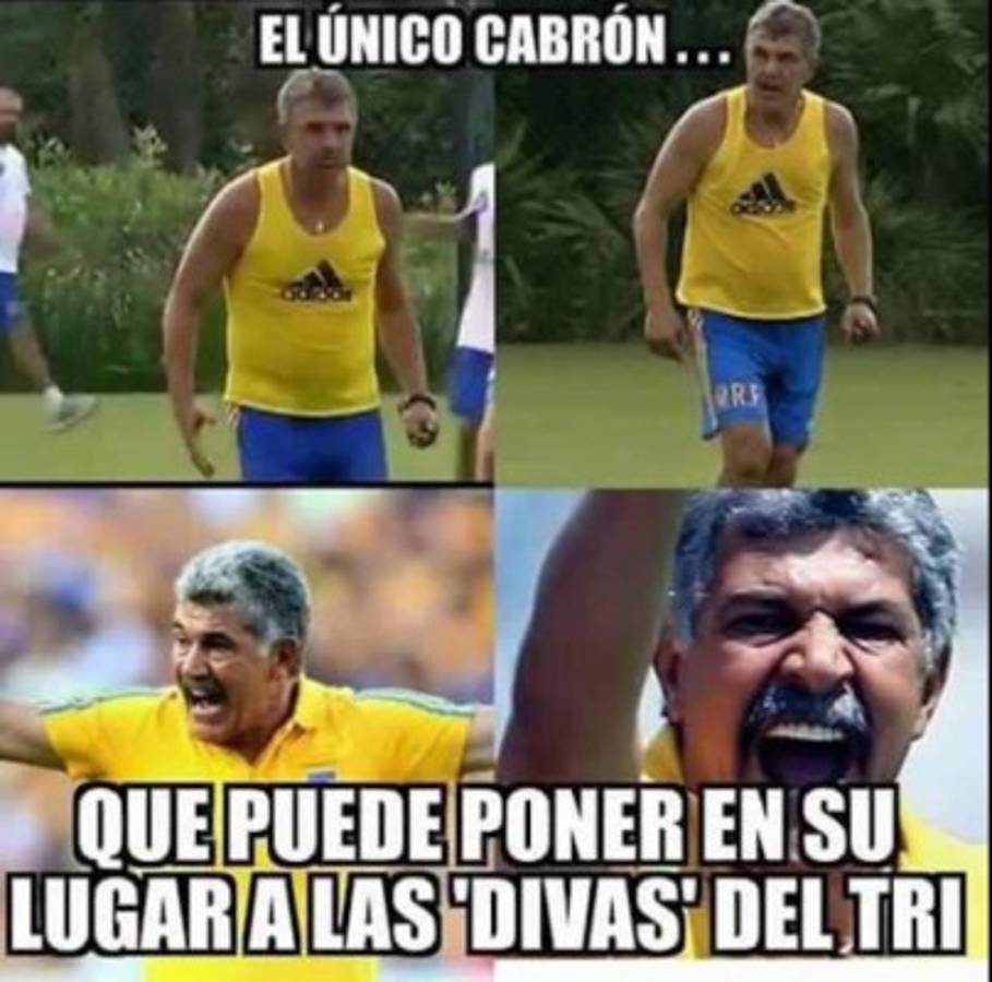 Los mejores memes de la presentación el Tuca como DT de México