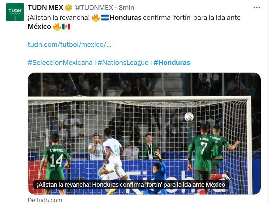 “Hacer que el estadio Morazán vuelva a sepultar a los mexicanos”: así informa la prensa de Honduras y México sobre el juego de ida