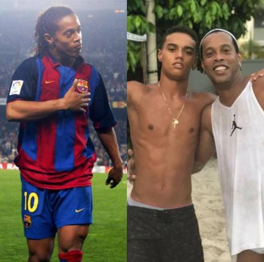 La noticia que más esperaba Ronaldinho: será abuelo con 45 años y así lo anunció su preciosa nuera influencer