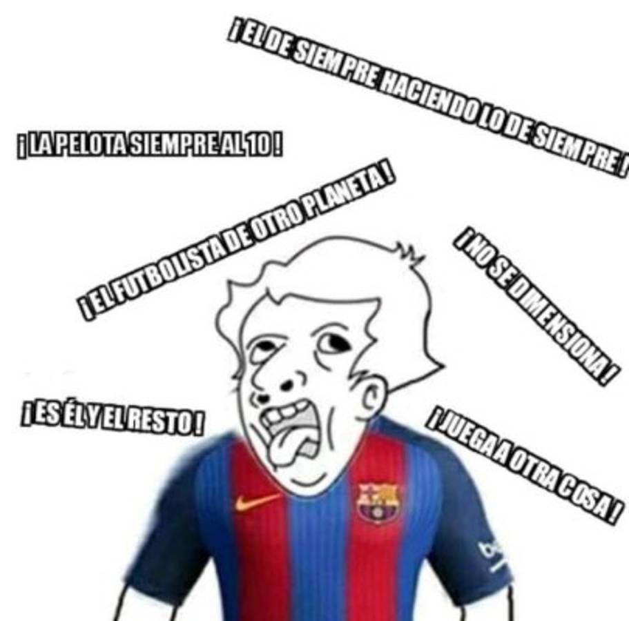 Los memes hacen pedazos al Barcelona y Messi por reaccionar tarde en la liga española