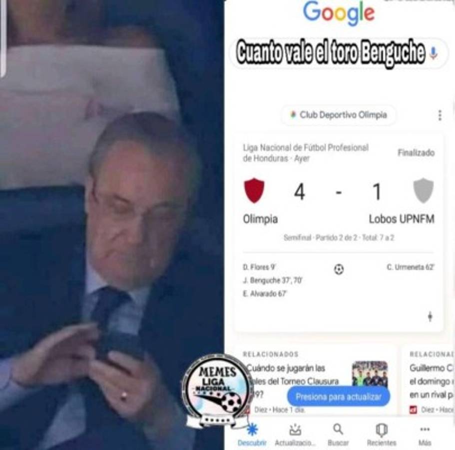 Afición ya calienta la final entre Olimpia y Motagua con divertidos memes